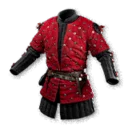 Red Padded Tunic - The Blood of Dawnwalker
